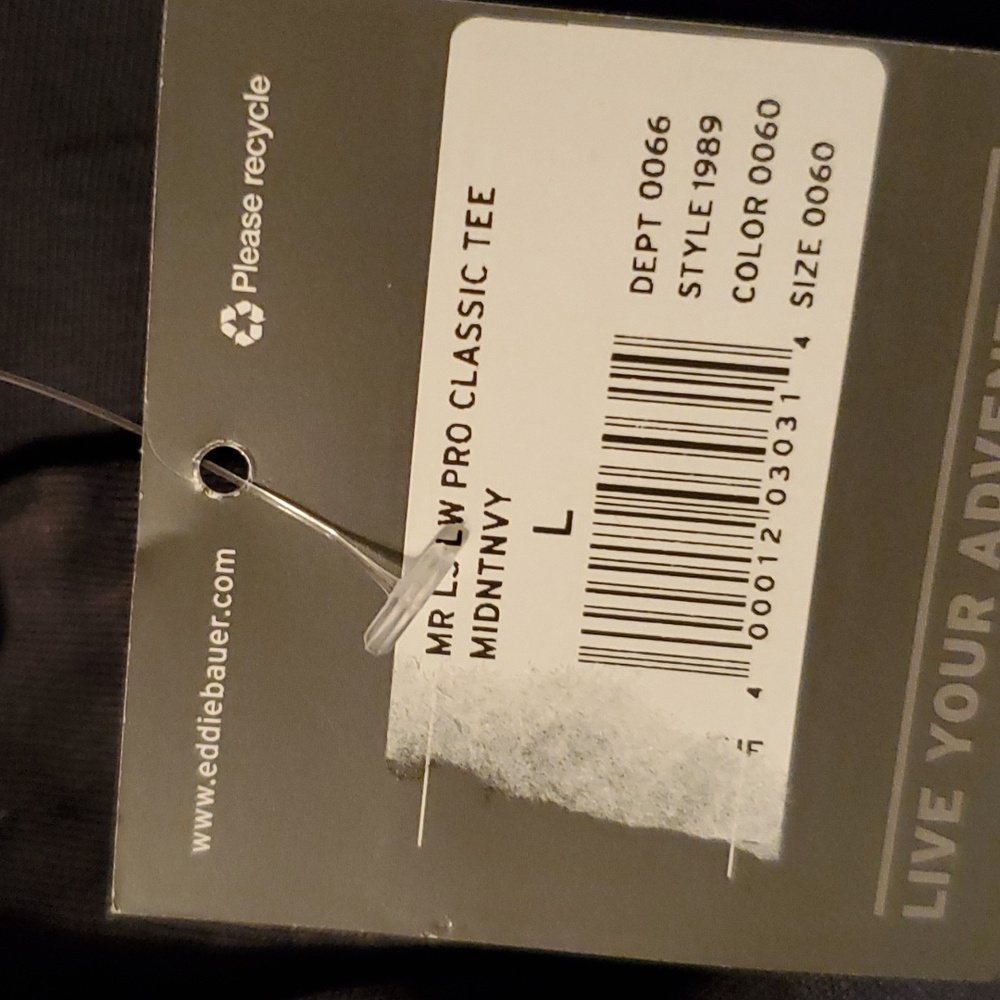 Men's Eddie Bauer long sleeve crew neck shirt